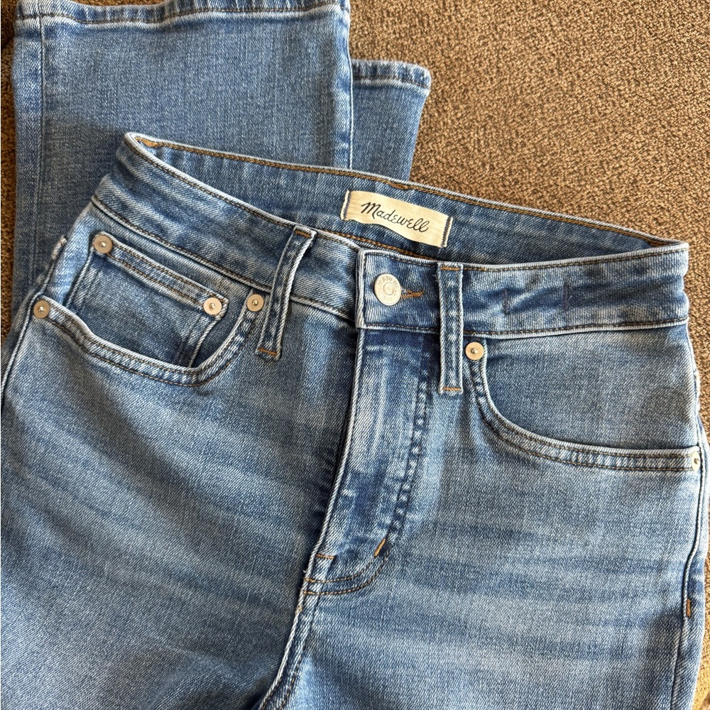 Madewell Mid-Rise Light Blue Jeans